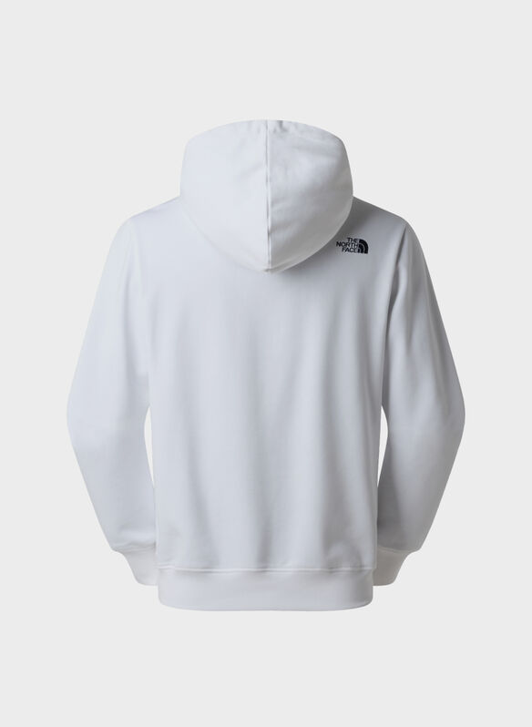 FELPA PEAK HOODIE, - WHT, medium