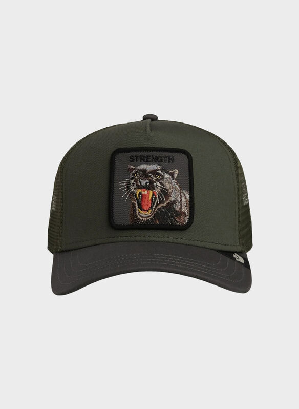 CAPPELLO STRENGHT PANTHER TRUCKER UNISEX, - PALM/OIL, medium