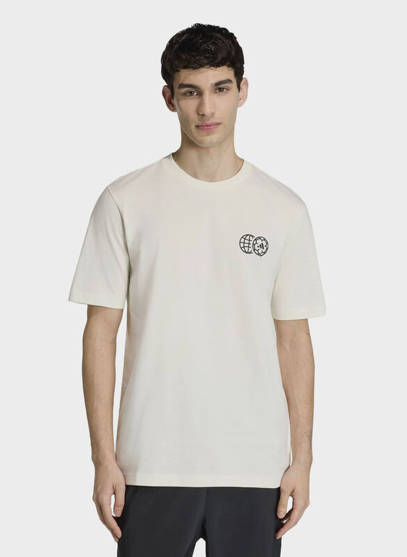 T-SHIRT STAMPA POSTERIORE, - WHT, medium