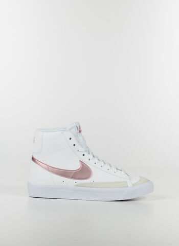 SCARPA NIKE BLAZER MID 77 RAGAZZA, 105 WHTPINK, small