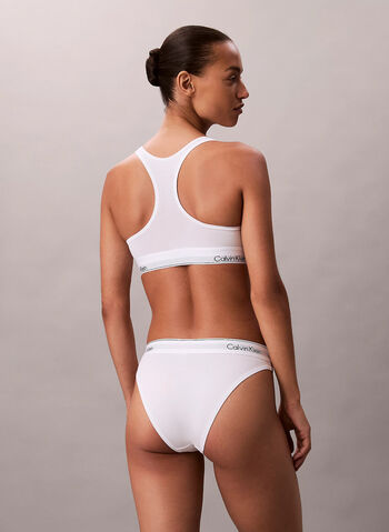 REGGISENO ICON COTTON MODAL, 100 WHT, small