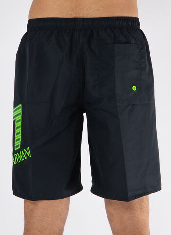 COSTUME BOXER BEACH CON LOGO, 00120 BLKLIME, small