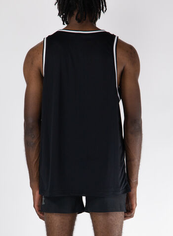 CANOTTA RETRO SPORT MESH REVERSE, KK001 BLKROY, small