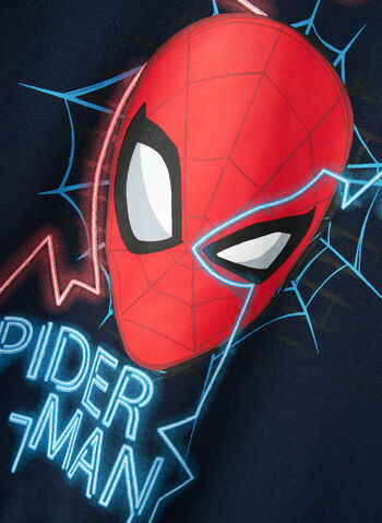 FELPA SPIDERMAN HOODIE BAMBINO, NAVY BLAZER, small