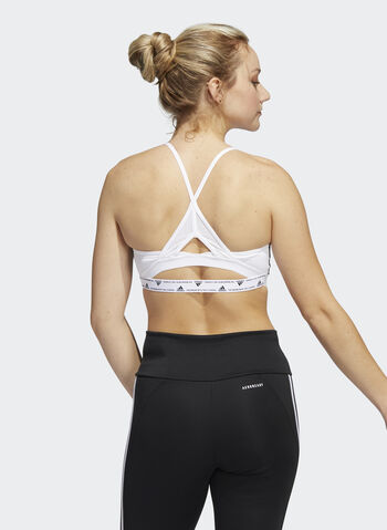 REGGISENO SPORTIVO AEROREACT TRAINING 3-STRIPES, WHT, small