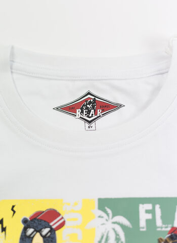 T-SHIRT COOL VIBES RAGAZZO, 001A WHT, small