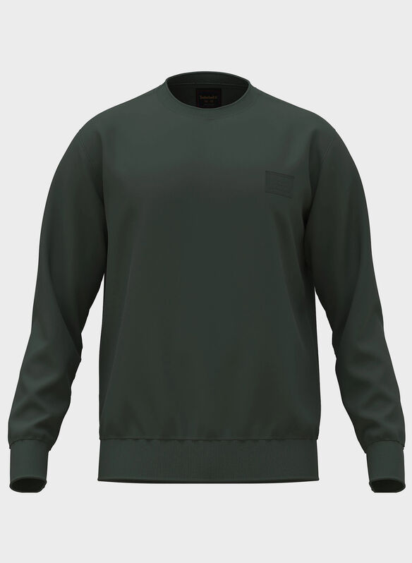 FELPA GIROCOLLO MICRO LOGO NEW, - GREEN, medium