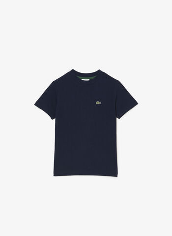 T-SHIRT MICRO LOGO CLASSIC JUNIOR, 166 NVY, small