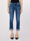 JEANS SKINNY CON STRASS, 78967 STONE, thumb