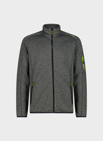 FELPA FULL ZIP PILE KNIT-TECH, 11UT ANT, small