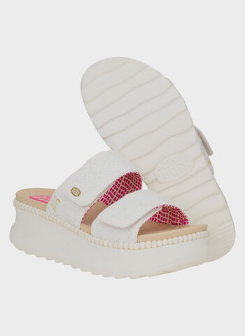 CIABATTA DELRAY SLIDE EYELET, WHITE, small