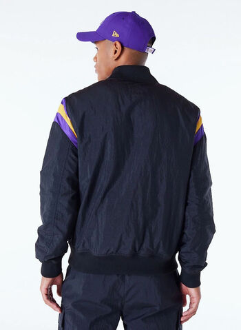 GIUBBOTTO BOMBER NBA LAKERS, BLK, small