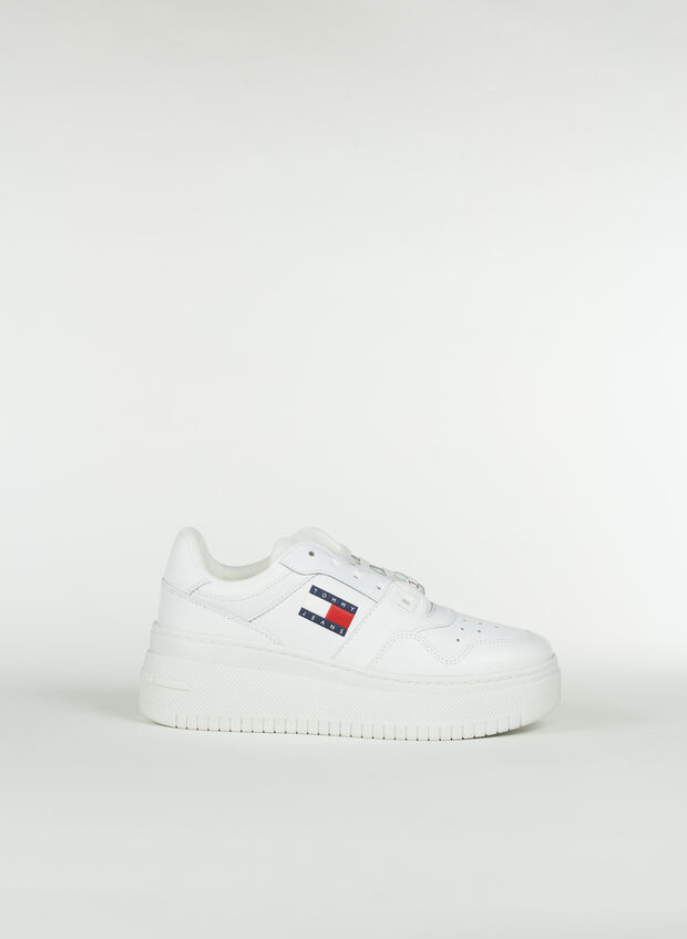 SCARPA RETRO BASKET FLATFORM, YBS WHT, large