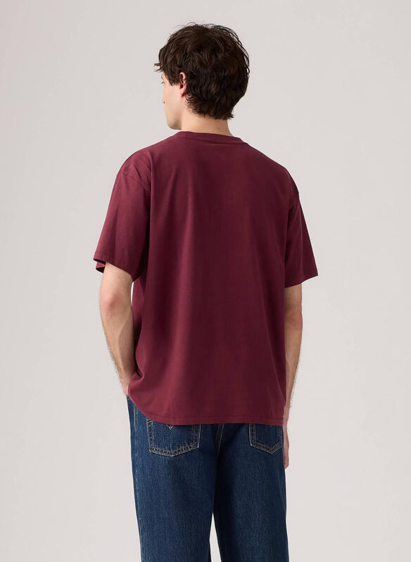 T-SHIRT RED TAB™ VINTAGE, 166 BORDEAUX, medium