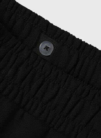 BERMUDA CARGO TERRY OLLIE RAGAZZO, BLACK, small