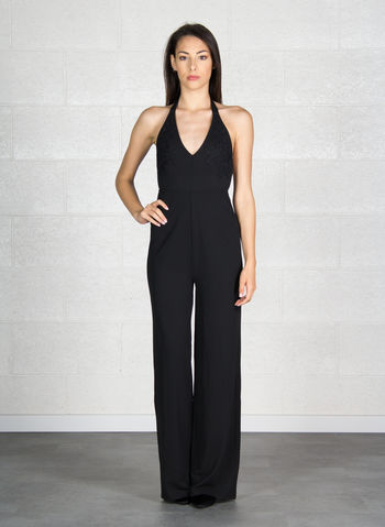 TUTA INTERA COLLO AMERICA RICAMO, BLK, small