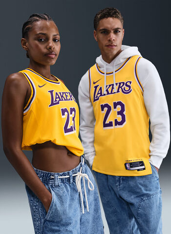 CANOTTA NBA LA LAKERS LEBRON JAMES, 733 AMARILLO, small