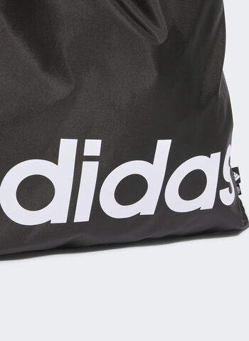 GYM SACK LINEAR UNISEX, BLK, small