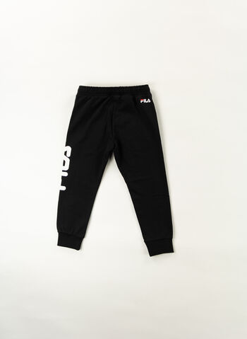 PANTALONE JOGGER BAMBINO, 80010 BLK, small