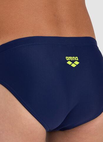 COSTUME SLIP MARK LOGO RAGAZZO, 870 NVYGREEN, small