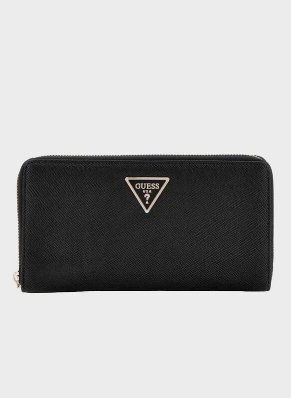 PORTAFOGLIO MAXI LAUREL SAFFIANO, BLA BLK, medium