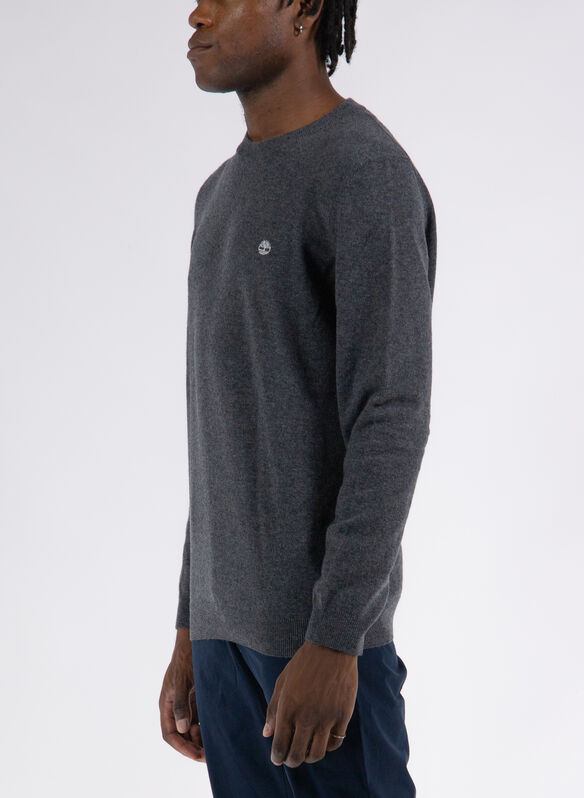 MAGLIONE GIROCOLLO MERINOS, U14 ANTRACITE, medium