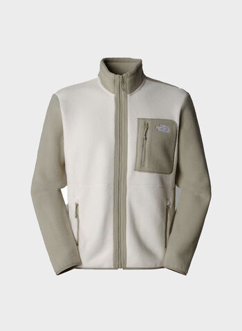 FELPA FULL ZIP IN PILE YUMIORI, WHT DUNE, small