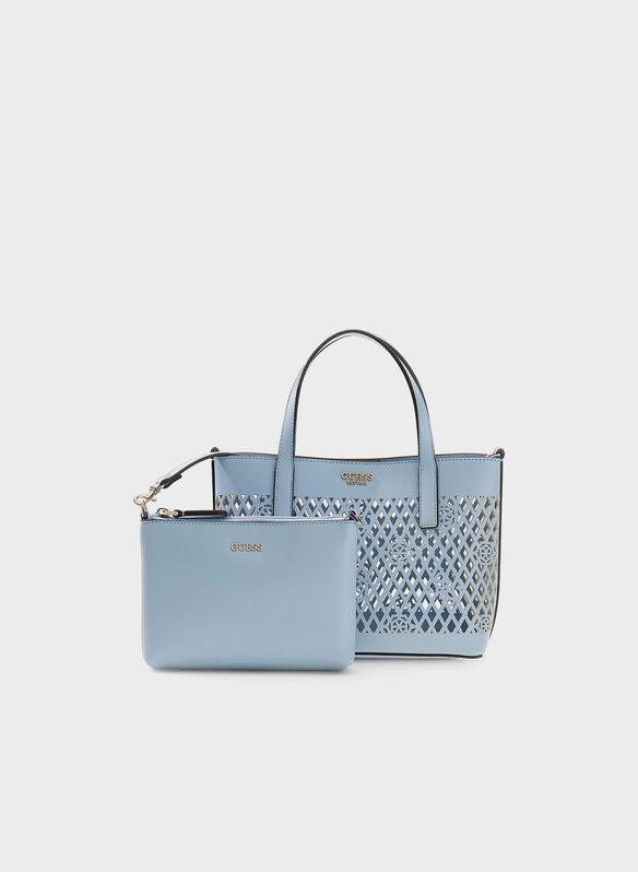 BORSA LETTI MINI TRAFORATA, AQU AQUA, medium
