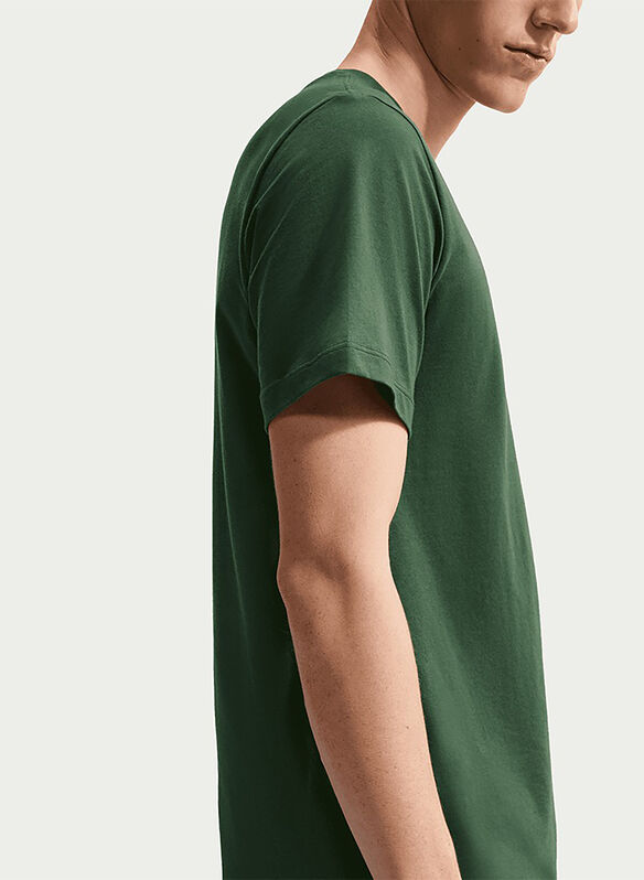 T-SHIRT LOGO, 323 GREEN, medium