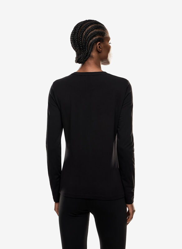 T-SHIRT LOGO METAL, UC001 BLK, medium