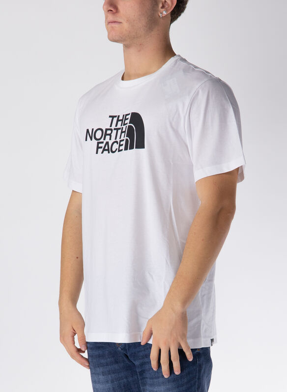 T-SHIRT EASY LOGO, WHT, medium