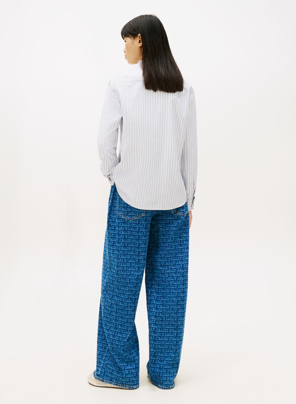 CAMICIA OXFORD, C5U CELESTE, medium