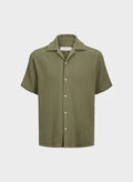 CAMICIA HAWAIANO RELAXED FIT, DUSTY GREEN, thumb