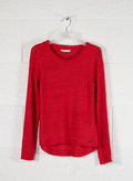 MAGLIONE GEENA, SCARLET RED, thumb