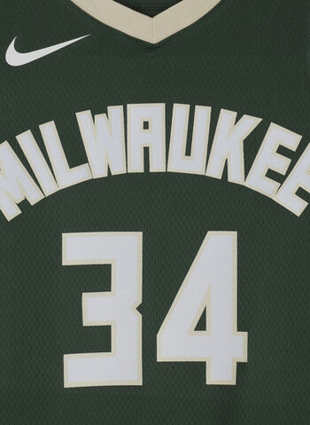 CANOTTA NBA GIANNIS ANTETOKOUNMPO MILWAUKEE SWINGMAN, 329GREEN, small