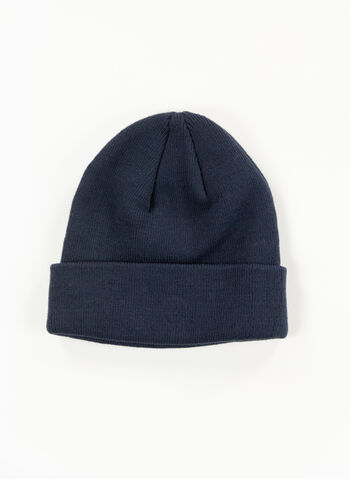 CAPPELLO MAGLIA RISVOLTO JUNIOR, BS501 NVY, small