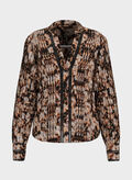 BLUSA IN CHIFFON, PM66 FANT SAFARI, thumb