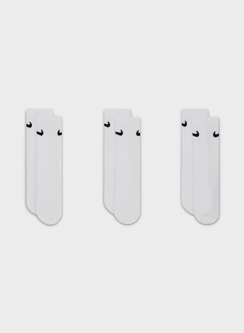 CALZA BASIC CREW 3 PAIA JUNIOR, 001 WHT, small