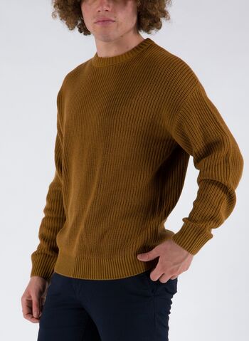MAGLIONE CON TRAMA A COSTE, RUBER, small