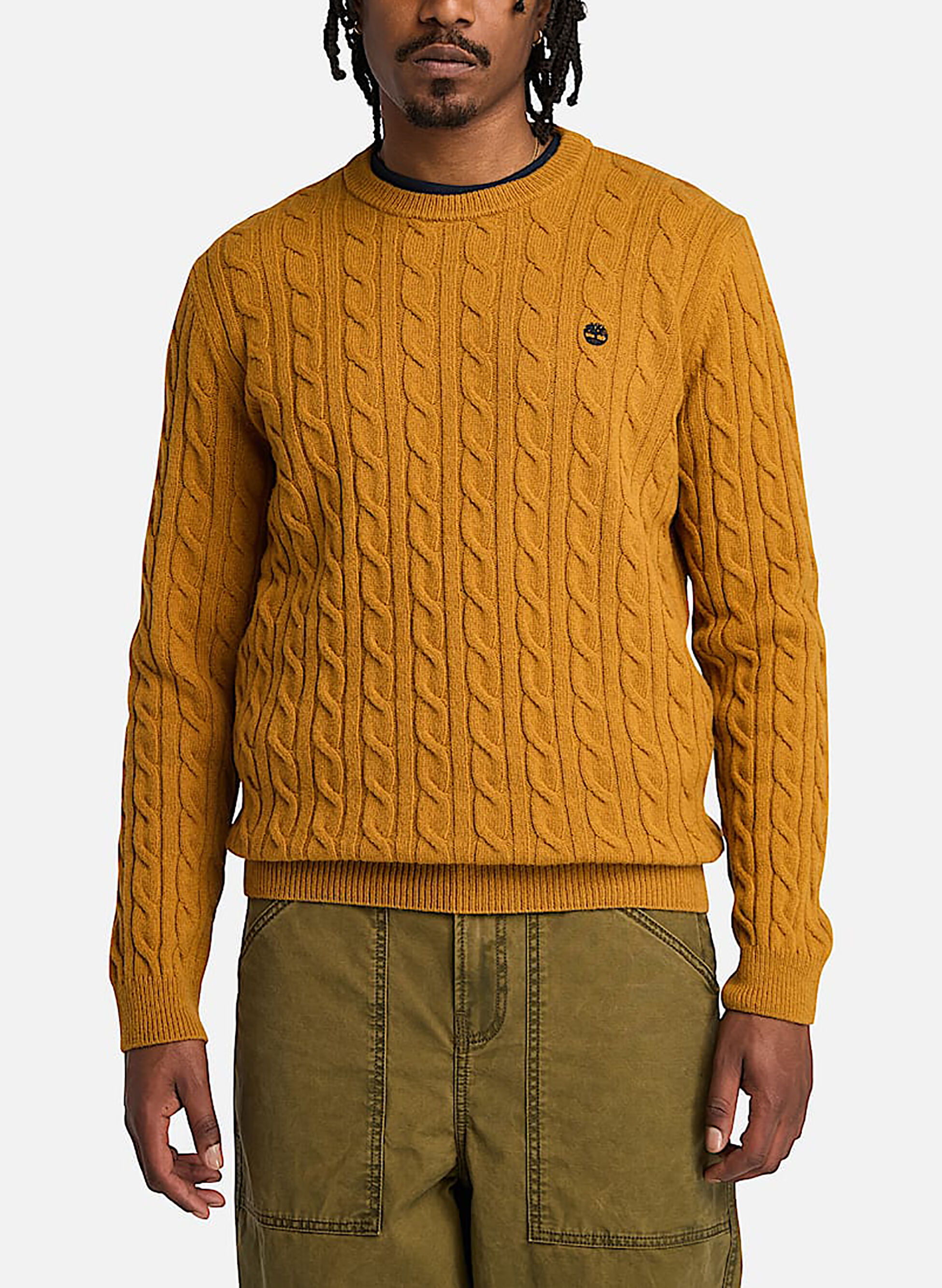 MAGLIONE GIROCOLLO A TRECCE PHILLIPS BROOK XL