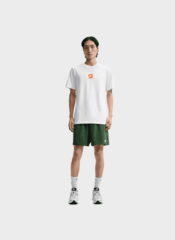 T-SHIRT LOGO, 100 WHT, small