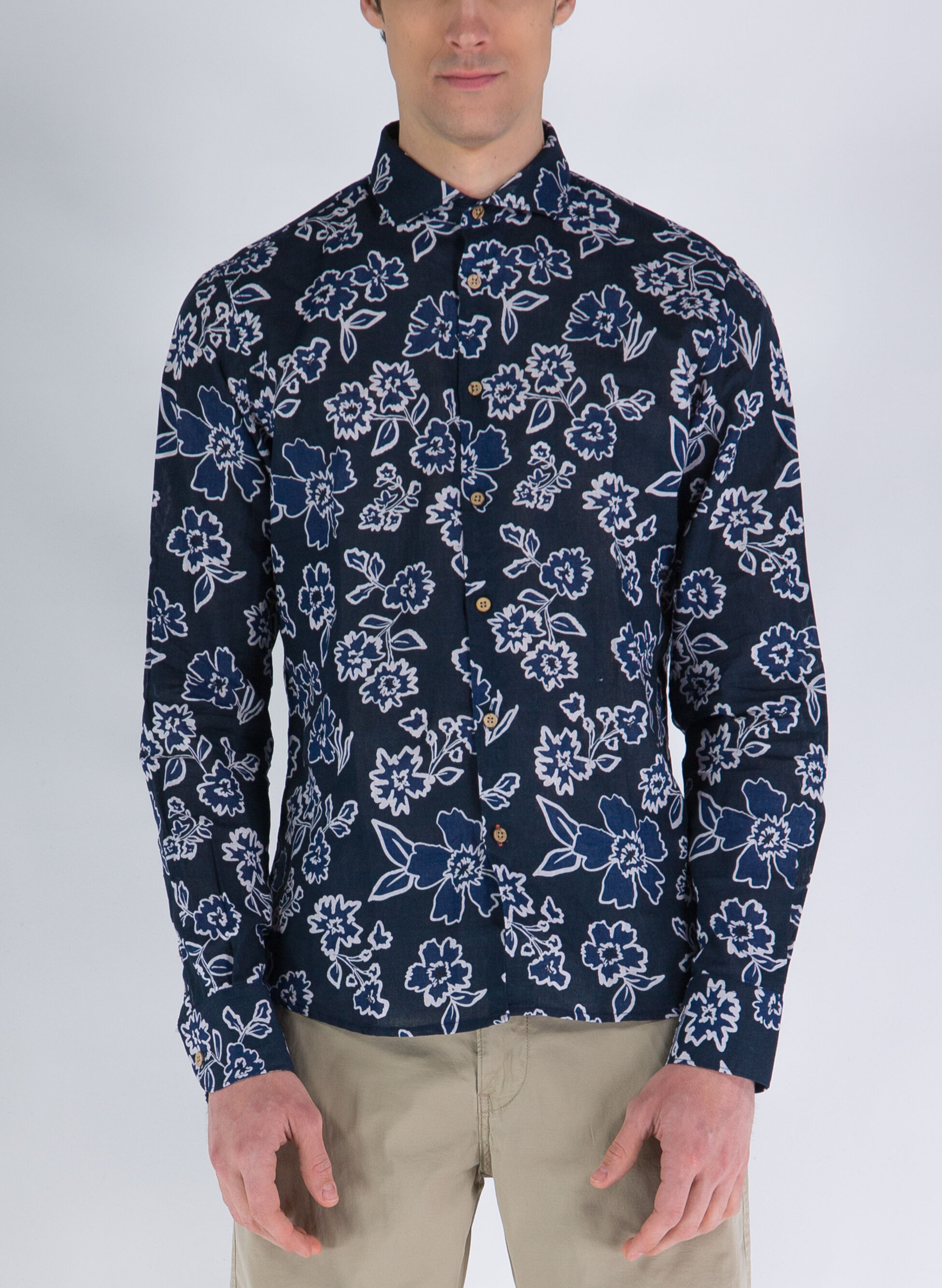 CAMICIA CON FANTASIA FLOREALE