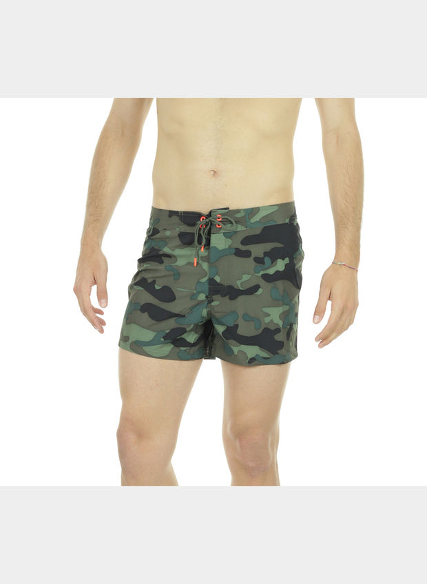 PANTALONCINO MARE MEDIO VITA FISSA , 497FOREST, large