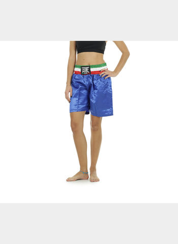 PANTALONCINO BOXE FASCIA TRICOLORE UNISEX, 02 NVY, small