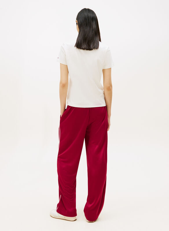 T-SHIRT LOGO STAMPATO, YBL WHT, medium