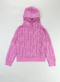 FELPA CON CAPPUCIO AMERICAN CLASSIC RAGAZZA, PL041PINK, thumb