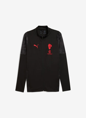 FELPA FULL ZIP AC MILAN 2025/26, 04 BLK, small