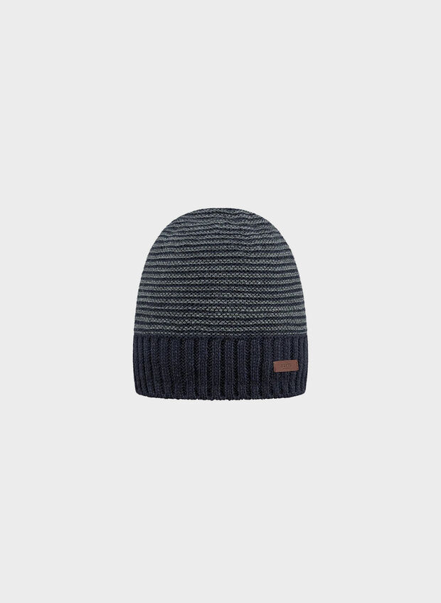 CAPPELLO IN MAGLIA DAVID, 003N NAVY, large