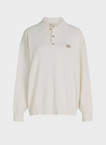 POLO IN MAGLIA, YBI AVORIO, small