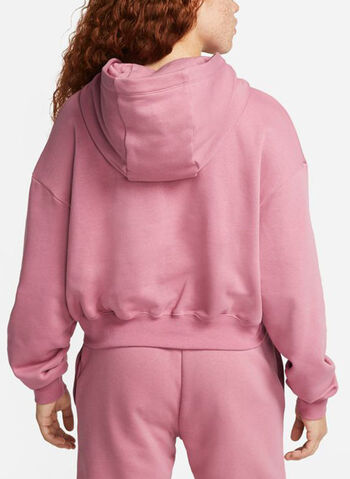 FELPA STARDUST CON CAPPUCCIO, 667 BERRY, small